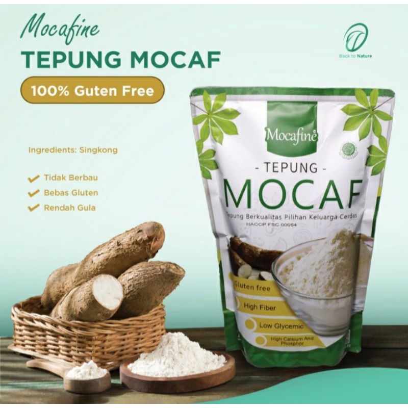 

Tepung Mocaf Mocafine (Gluten Free) 500gr