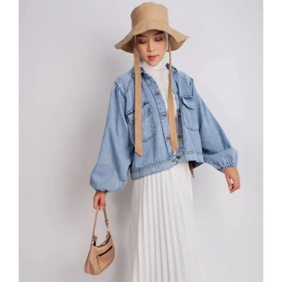 RABELLA JACKET JEANS // JACKET JEANS WANITA // DENIM JACKET