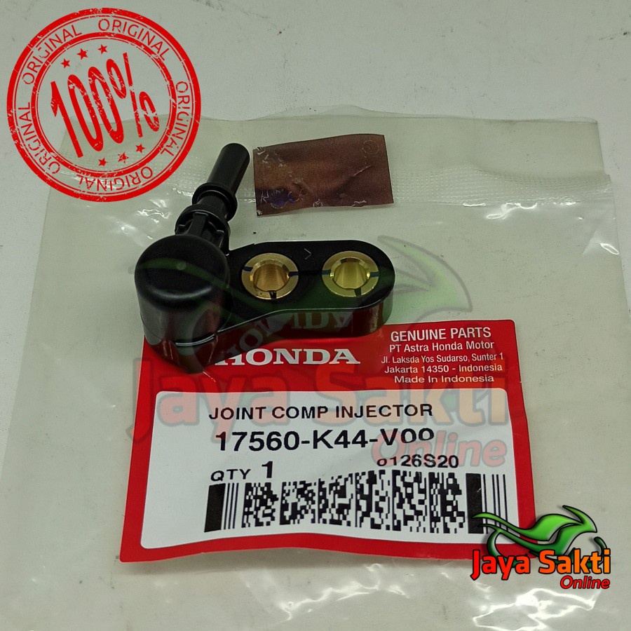TUTUP INJECTOR INJEKTOR BEAT ESP 2014-2017 ASLI HONDA