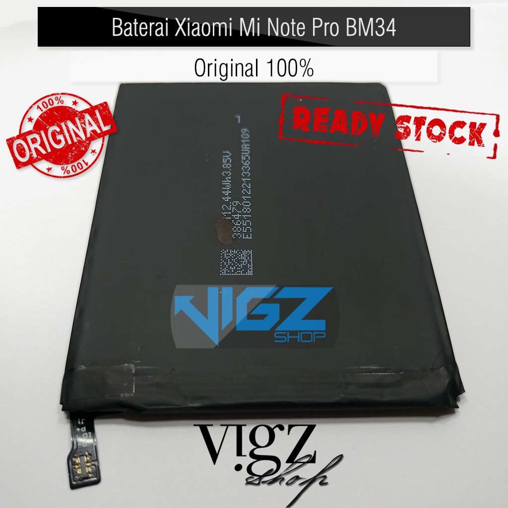 Baterai Xiaomi Mi Note Pro BM34 Original 100%