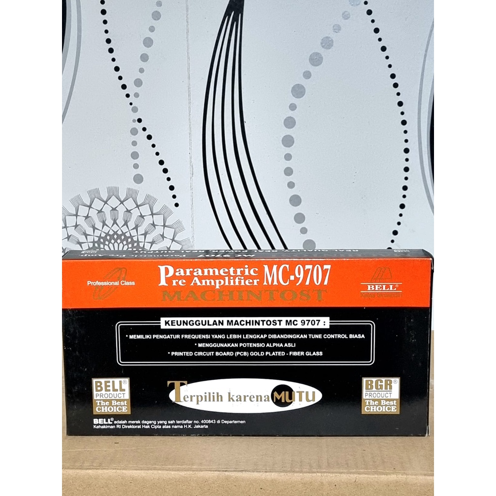 Kit Parametrik Machintos MC-9707 by BGR BELL Berkualitas