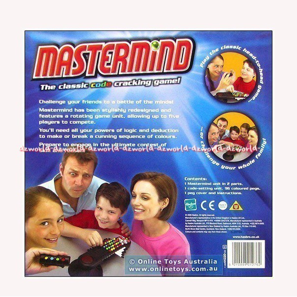 Mastermind The Classic Code Mainan Anak Dengan 5 Orang Mainan Edukasi