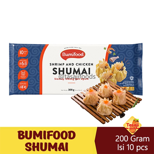 Bumifood Shumai Shrimp And Chicken 10 Pcs