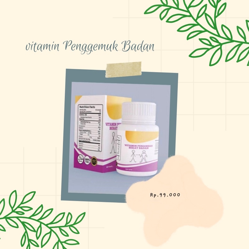 Vitamin Penggemuk badan