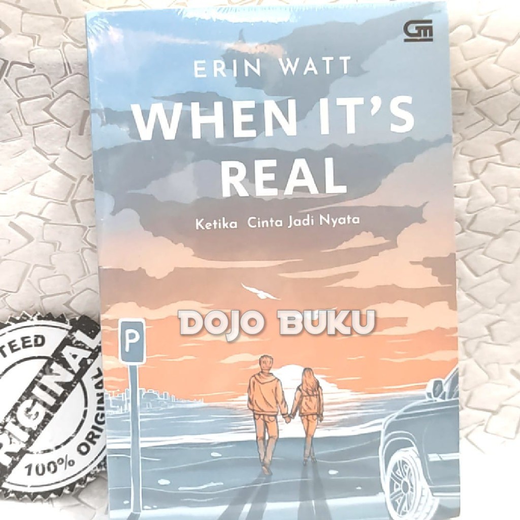 Buku Novel Ketika Cinta Jadi Nyata (When It's Real) by Erin Watt