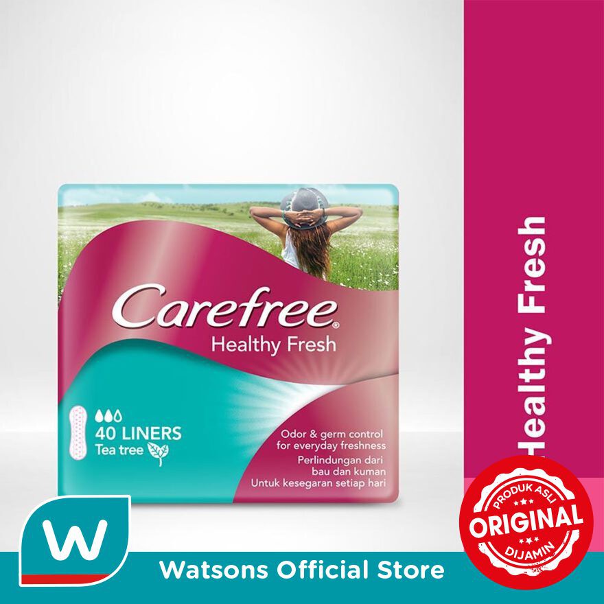 Carefree Panty Liner Healthy for skin  Dry 40s