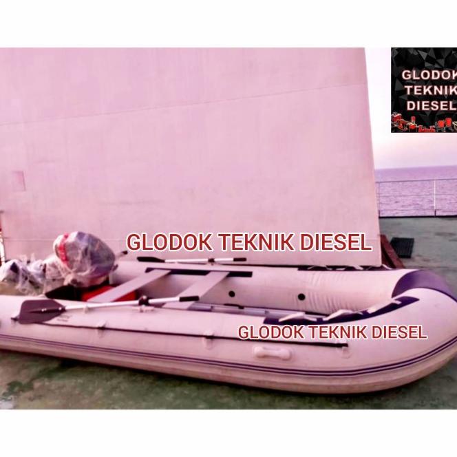 Perahu Karet Matsumoto Mib-400R + Mesin Tempel 7.5 Pk Mob 880 Gr