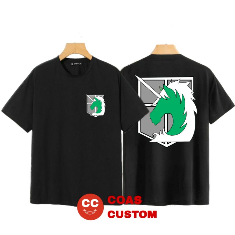 BAJU KAOS ATTACK ON TITAN MILITARY POLICE KAOS ANAK