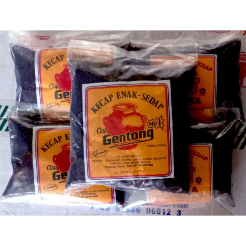 

kecap manis enak cap genthong