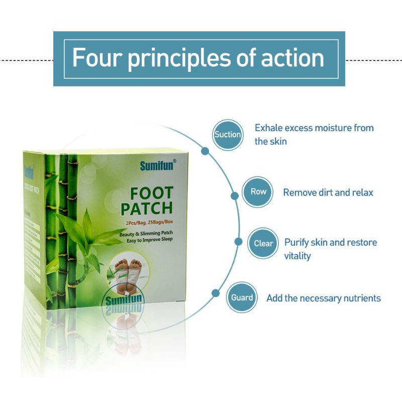 foot Patch detox racun tubuh