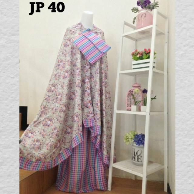 Mukena Jumbo Katun Rayon Premium