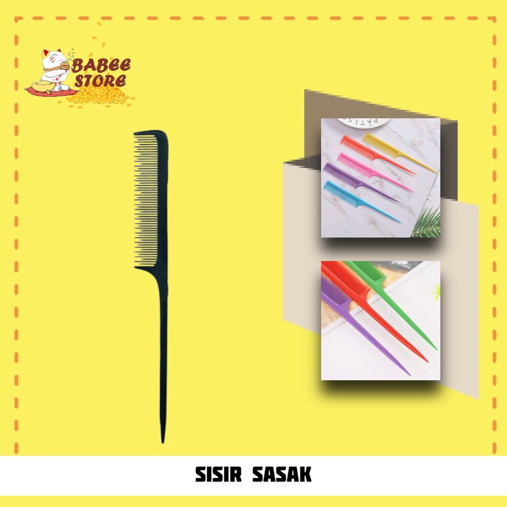 SISIR SASAK WARNA WARNI / SISIR SASAK LANCIP MURAH / SISIR PLASTIK