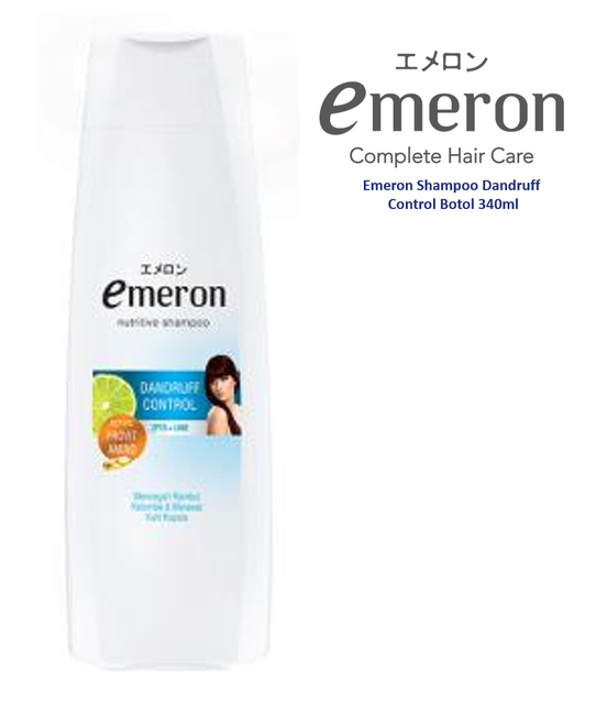 EMERON Shampoo Anti Dandruff Botol 340ML-3