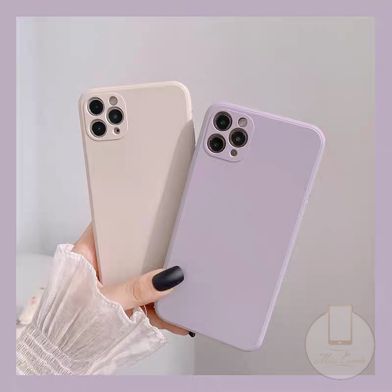 Soft Case Bahan TPU Warna Macaron Untuk Oppo A57 A76 Reno 7 A55 A53 2020 A15 A15S Reno 4 A33 A5s A12 A7 A3s A12E Reno 4F 4Lite A11K A5 A9 2020 A32 A92