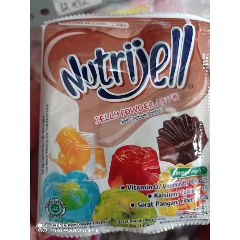 

Nutrijell / Nutrijel Coklat Besar Sachet 30gr