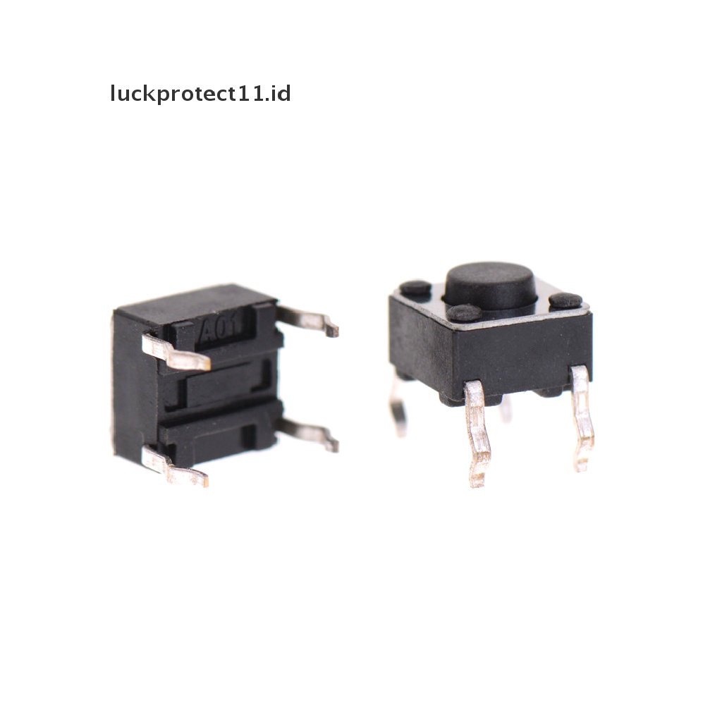 // Hg &amp; ID// 100Pcs 6x6x4.5mm Panel PCB Momentary Tactile Tact Push Button Switch.