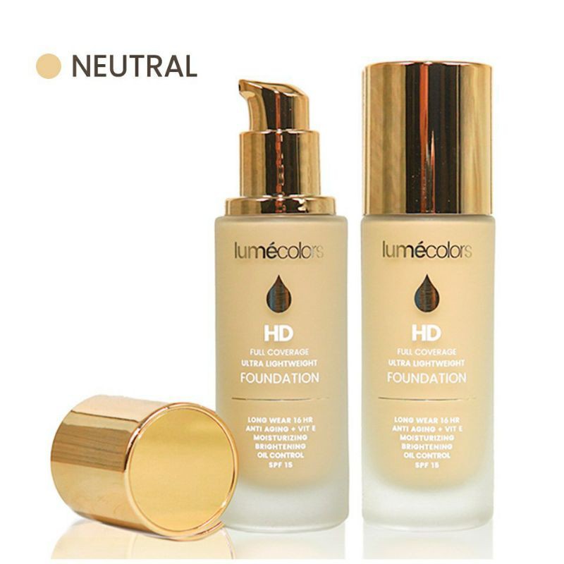 Lumecolors HD Foundation Full Coverage Foundie