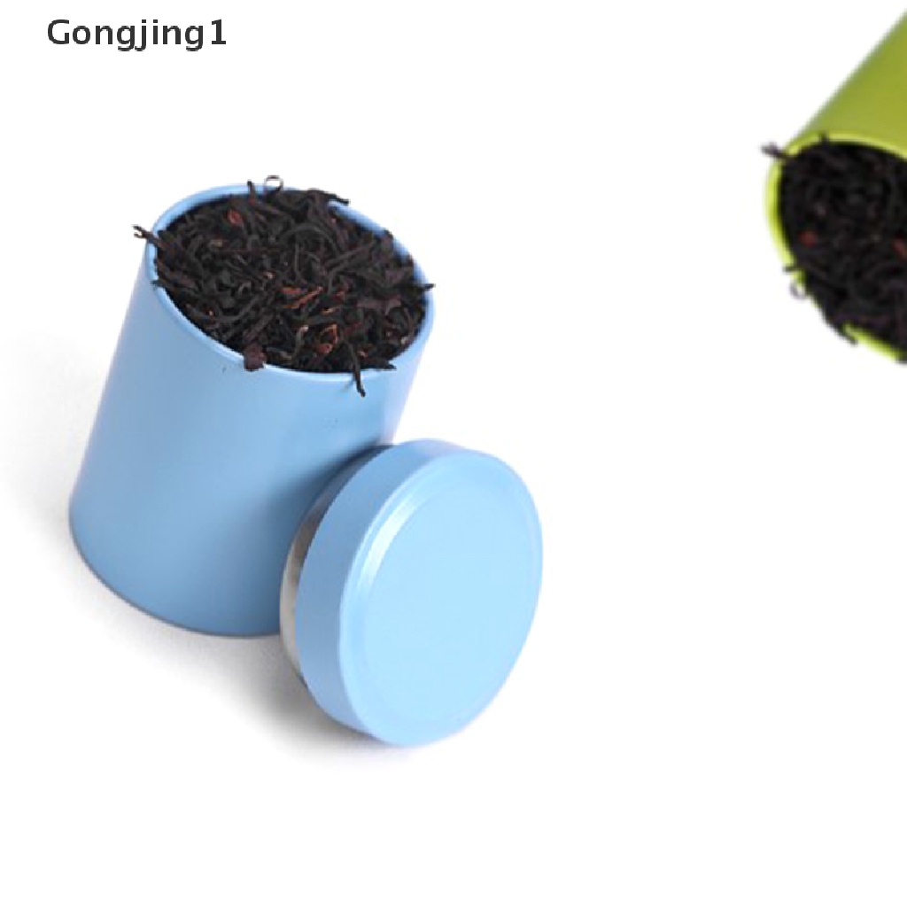 Gongjing1 Kontainer Penyimpanan Kopi / Teh / Daun Portable Bahan Aluminum