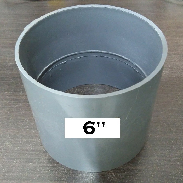 Soket D 6" / Socket PVC 6 Inch / Sambungan Lurus / Fitting Pipa PVC SRNew261