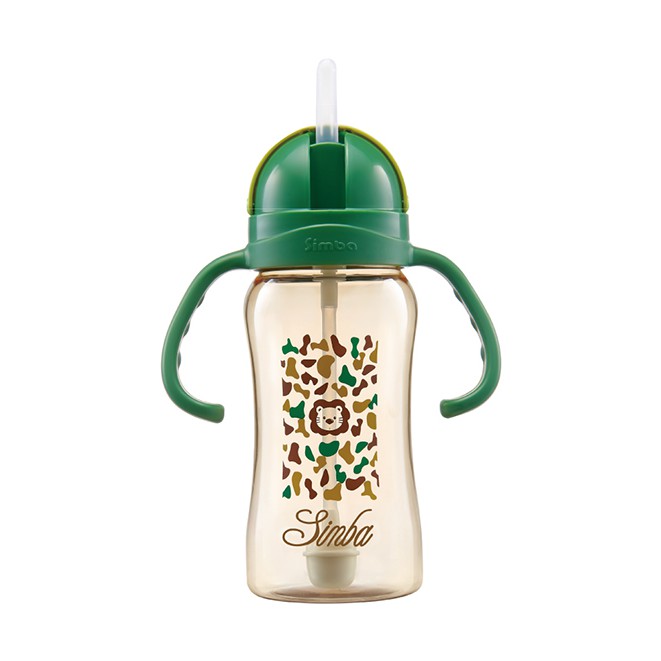 Simba PPSU Premium Sippy Cup Wild Nature 240ml Green Hijau Botol Susu