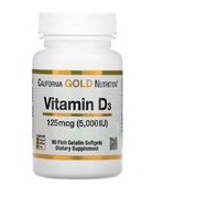 vitamin d3 5000iu California Gold 90 softgels/ vit d3 5000iu 90