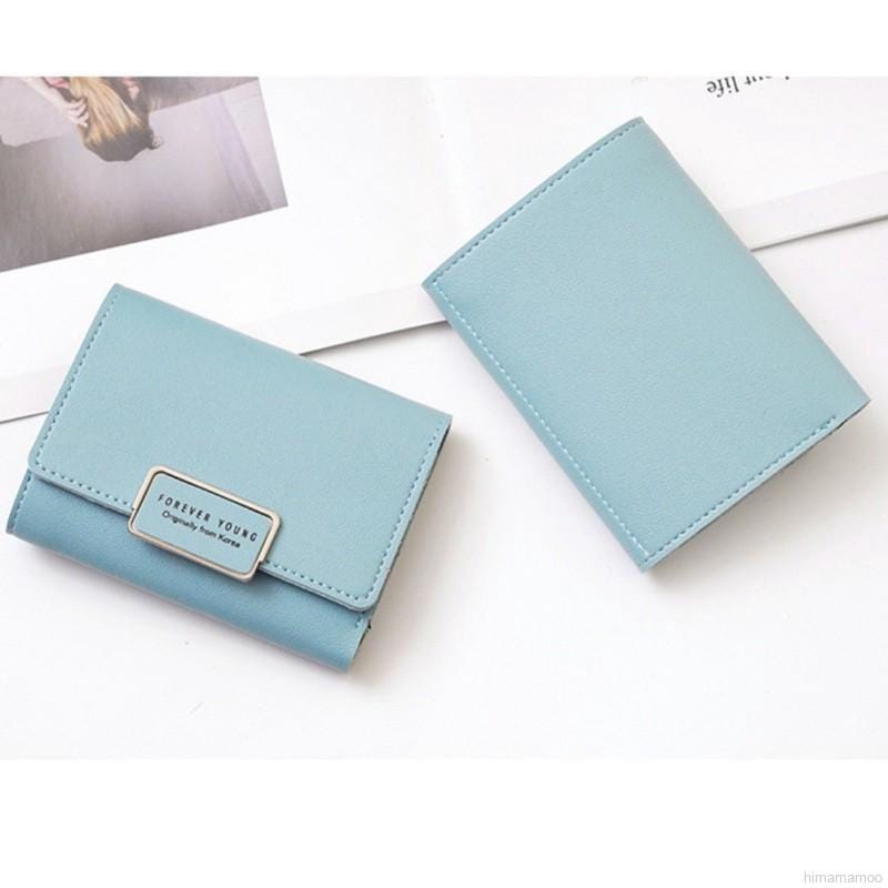 (COD) Dompet Lipat Wanita Dompet Kulit Wanita Fashion MALLSHOPPING