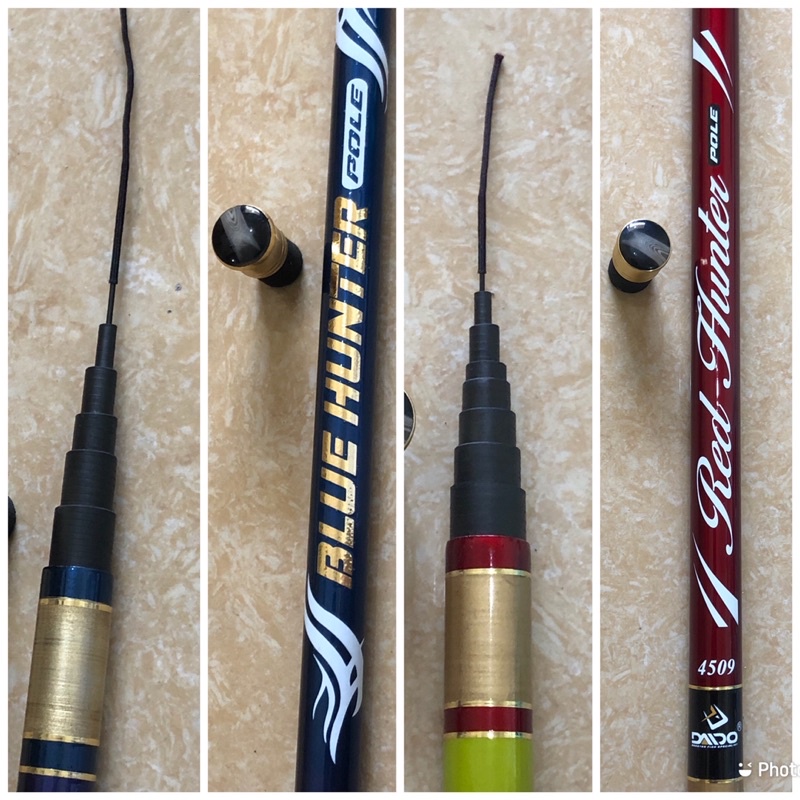 Joran Tegek Kaku Daido Blue Hunter / Daido Red Hunter Bahan Carbon