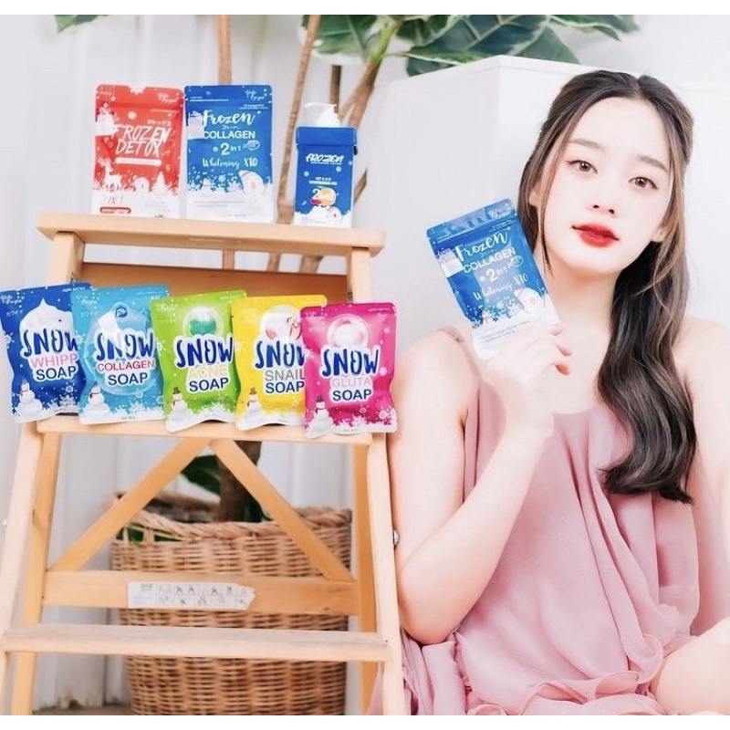 Jual FROZEN COLLAGEN 2IN1 BODY LOTION 250ML SNOW WHIP GLUTA ACNE