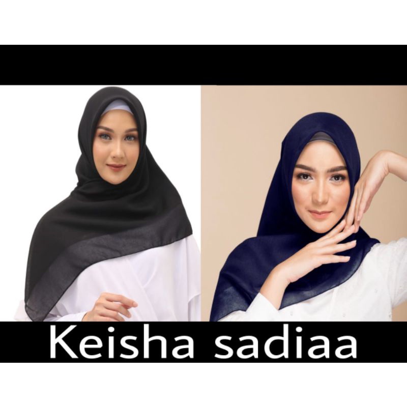 elzatta hijab segiempat polos | kerudung segiempat polos