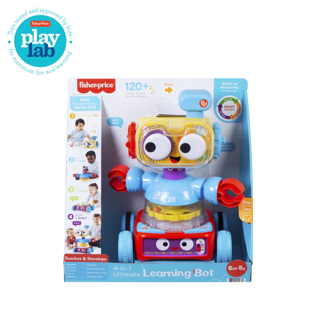 Fisher-Price 4-in-1 Ultimate Learning Bot - Mainan Edukasi Bayi