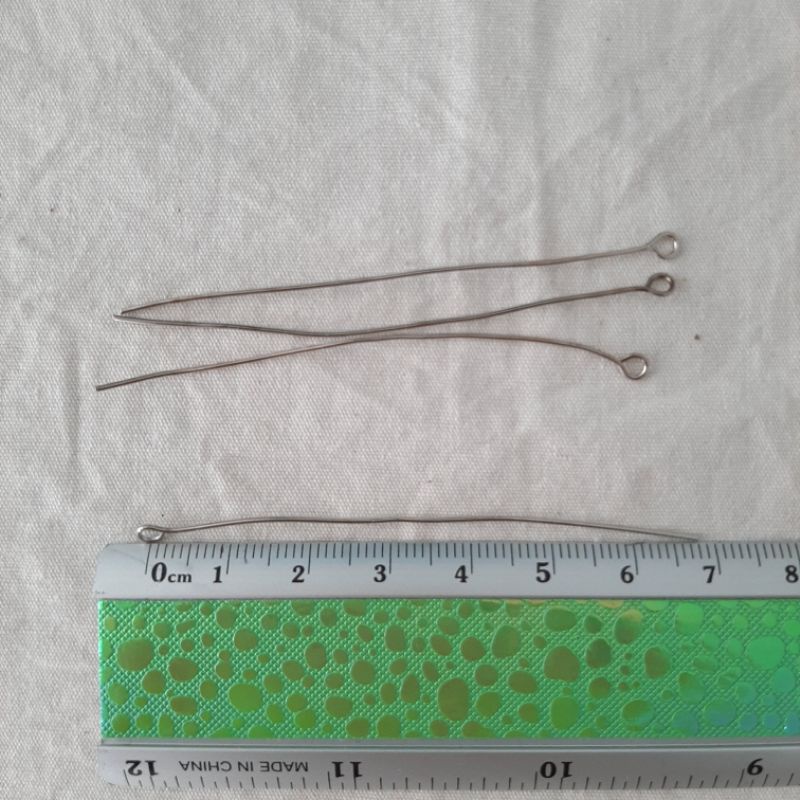 paku o nikel 7cm / eye pin 7cm nikel
