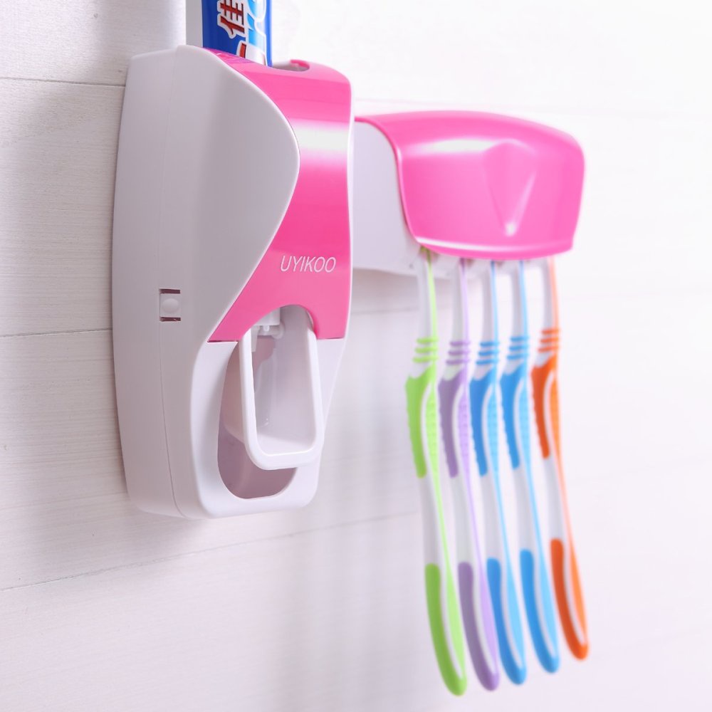 Dispenser Odol Otomatis Tempat Cantolan Sikat Gigi Jinxin Disdol New Toothpaste Dispenser