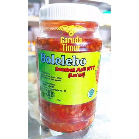 

Sambal Luat Bolelebo, Khas Kupang, HALAL.