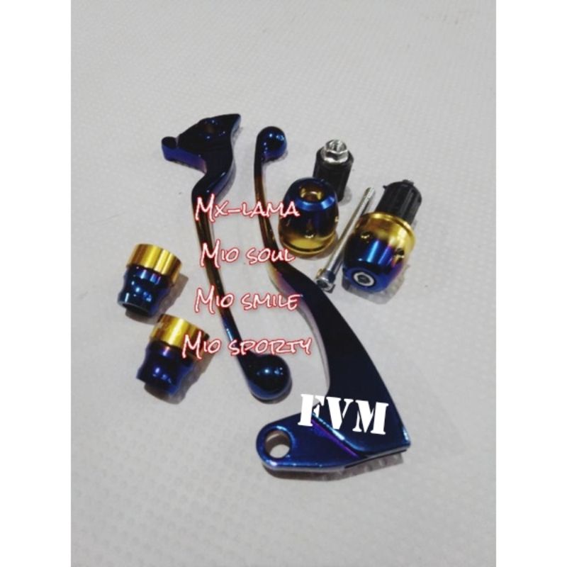 paket handel/handle+jalu stang +monel spion 2tone/motor mx-lama/mio,soul/mio