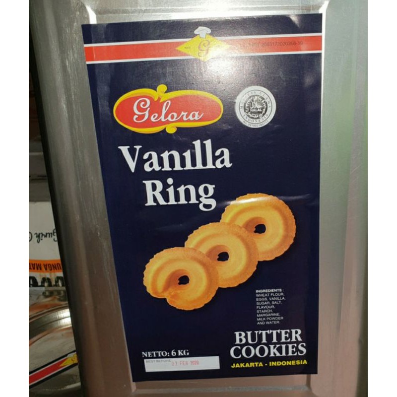 

Vanila ring butter cookies 6kg