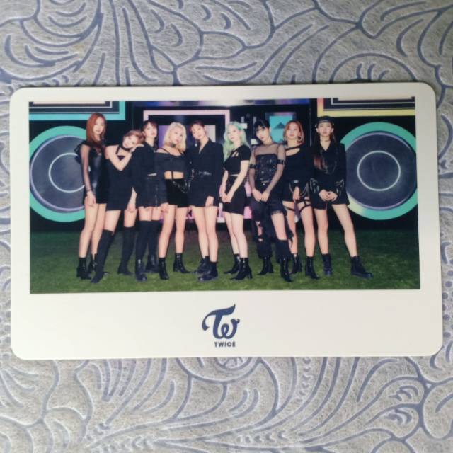 [Ready Stock] Official Photocard Twice Breakthrough Japan Album