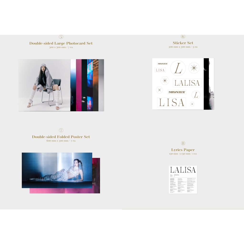 [OFFICIAL YG SELECT] LISA FIRST SINGLE VINYL LP LALISA [LIMITED EDITION]