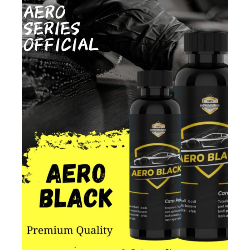 AERO BLACK LITE 30ml penghitam bodi kendaraan