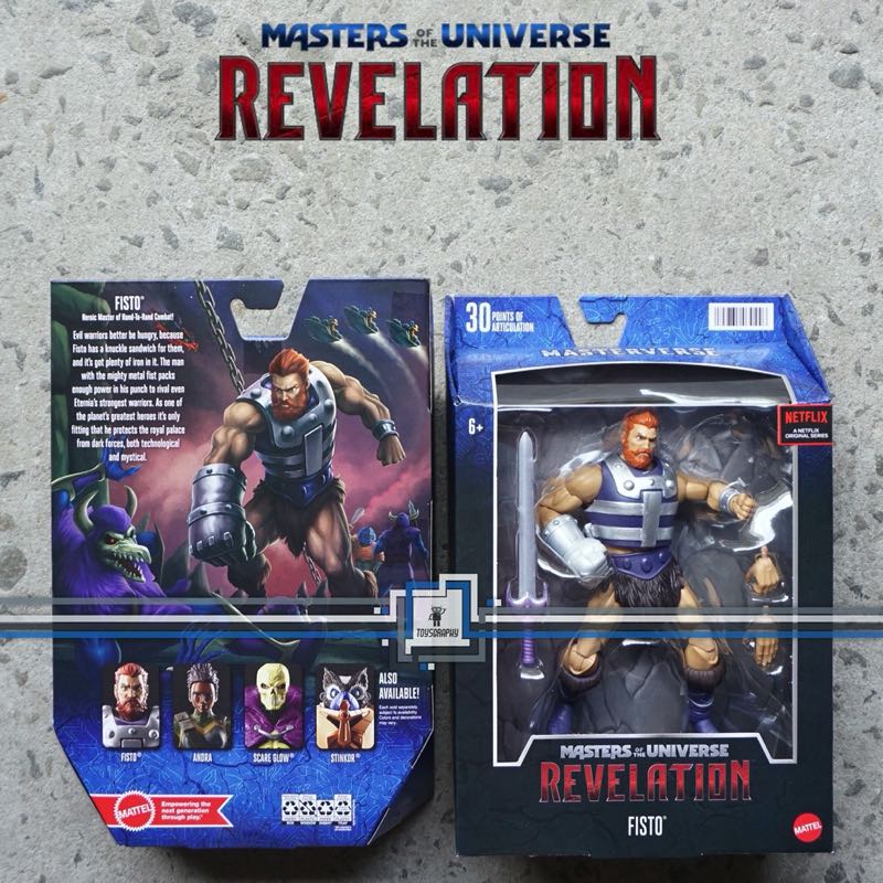 Masters of the Universe Masterverse Revelation FISTO Netflix Motu