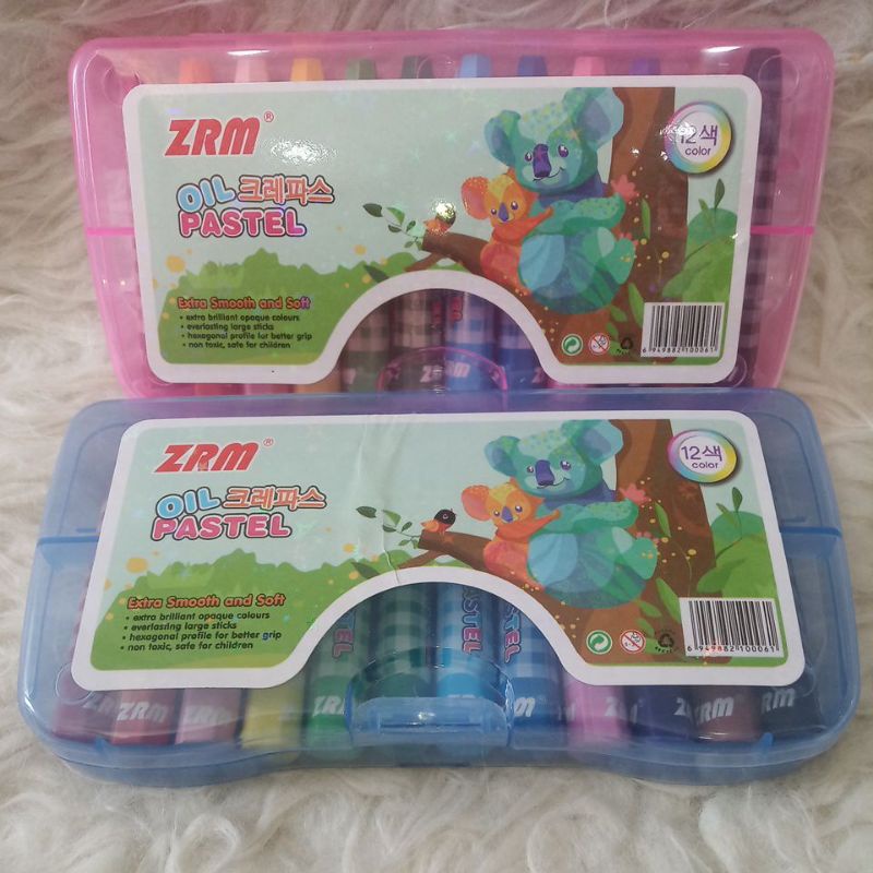 

Crayon ZRM 12coloursb/ Oil Pastel ZRM