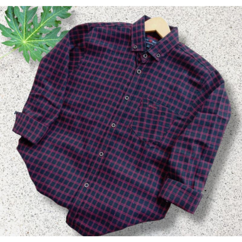 KEMEJA FLANEL WANITA KEMEJA DISTRO LENGAN PANJANG-F3