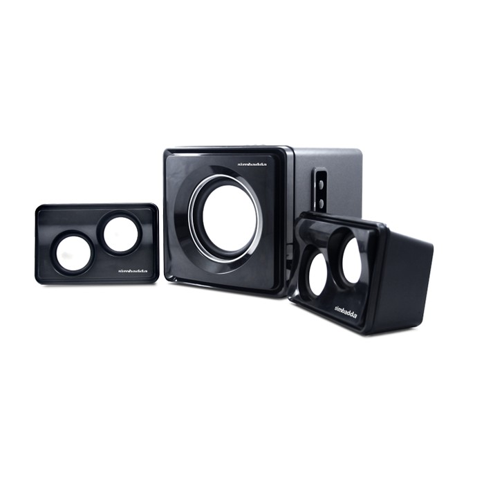 SPEAKER 2.1 MULTIMEDIA SIMBADDA CST 3500N+ PLUS MUSIC PLAYER SUBWOOFER