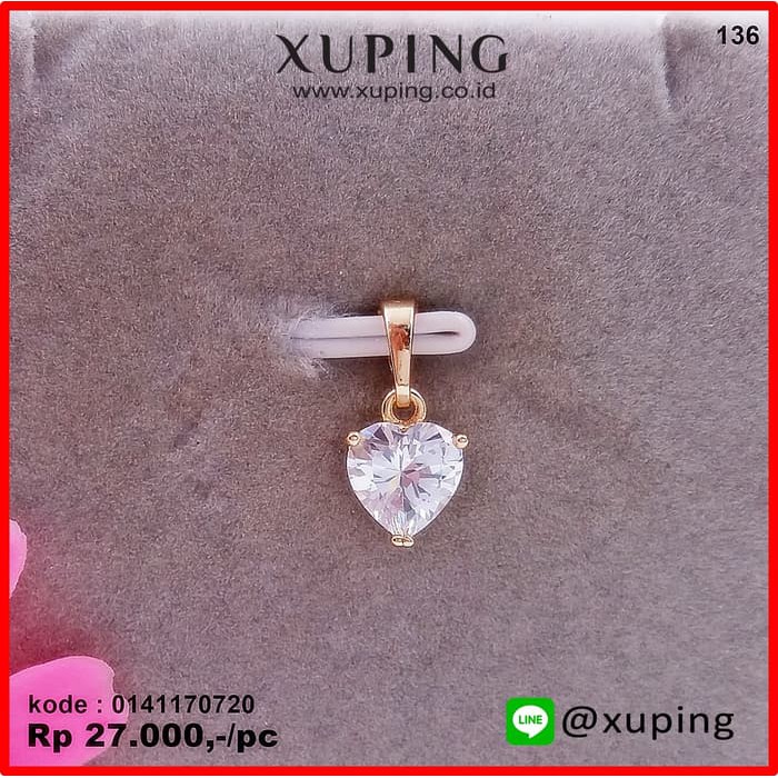 XUPING LIONTIN EMAS MATA LOVE 0141170720