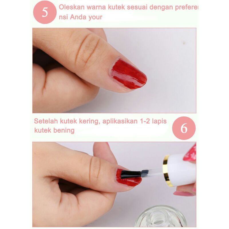 【 COD 】 Cuticle Remover / Top Coat / Vitamin Kuku / Nail Vitamin / Cuticle Oil/ Vitamin BNC/Minyak pelembut Manicure Pedicure Nail Cream Krim Gel Polish