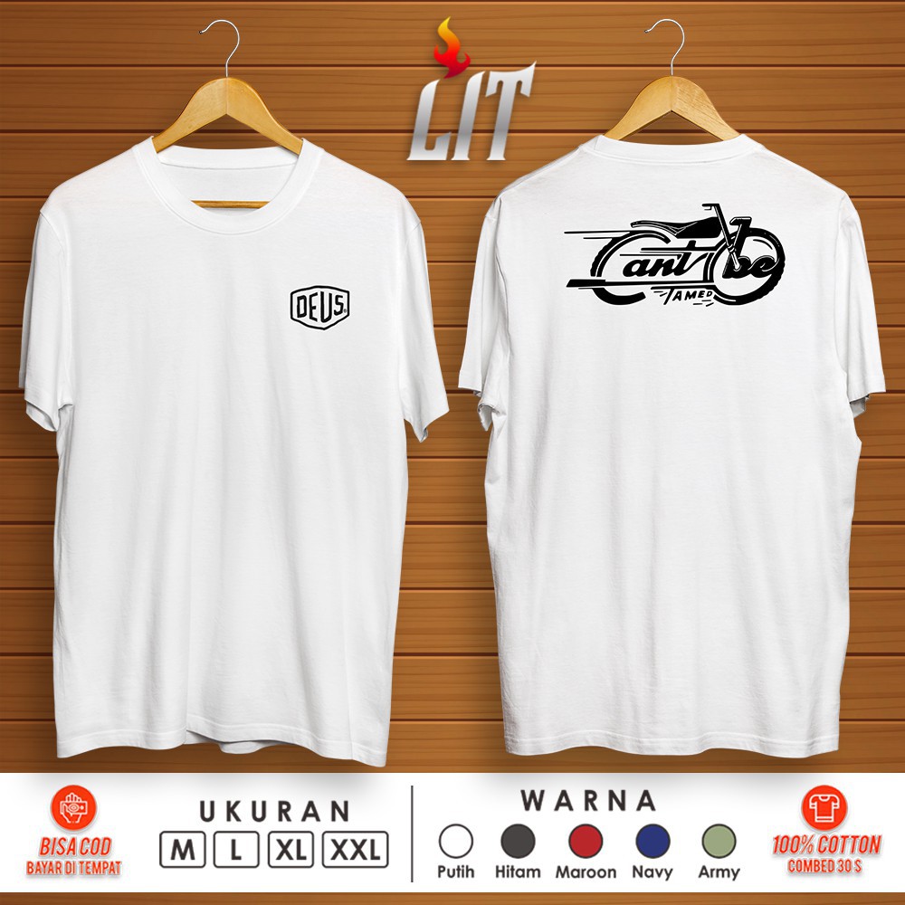 Kaos Baju Deus Ex Machina Bali Canggu Japan Motorcycles Custom