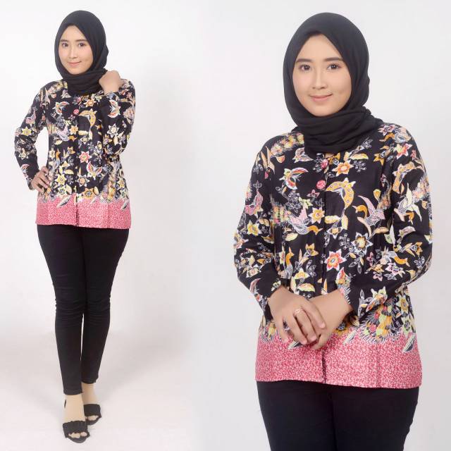 Blouse batik wanita asli pekalongan original apik tenan