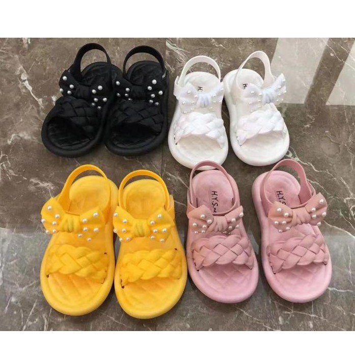 Elora PITA - Sandal Anak Perempuan Import 1538 - Sendal Anak Perempuan Tali Belakang Perekat