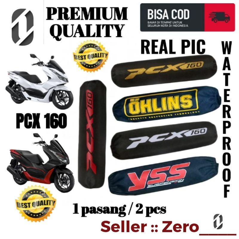 /PASANG (2pcs) Cover Shockbreaker / PCX-160 , Yss , Ohlins
