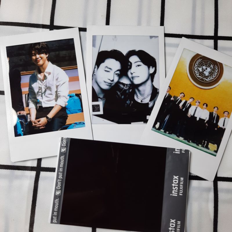BTS Instax Polaroid Fujifilm Official