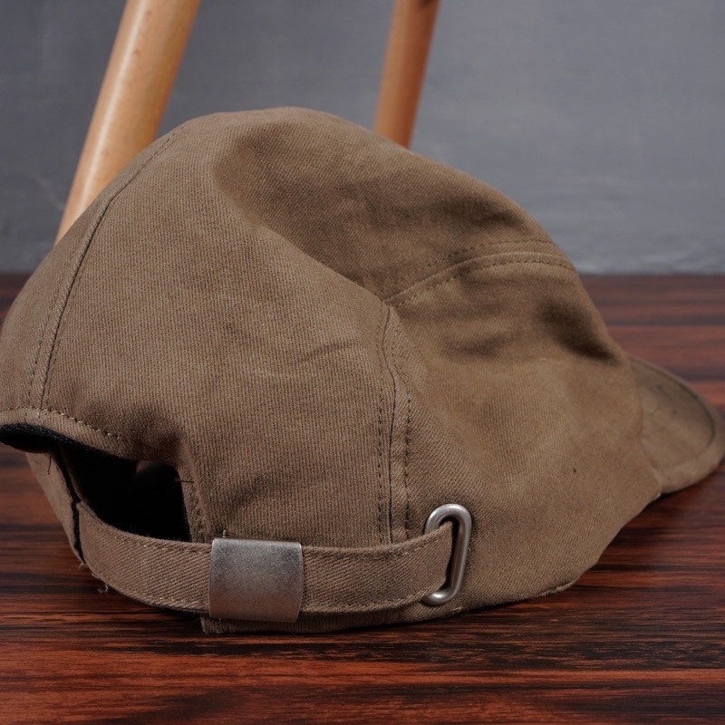 Topi 5 panel Fennel hitam tulis jalan motif distro 35